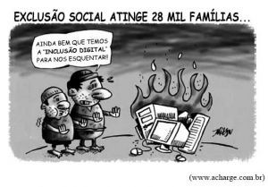 Charge - Exclusão Social